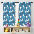 thumbnail image 5 of Blackout Kids Curtains,Blue Stars and Baseballs Pattern Childrens Insulated Curtains Set Of 2,Bedroom Essentials,Toddler Room Decor 42"x54", 5 of 5
