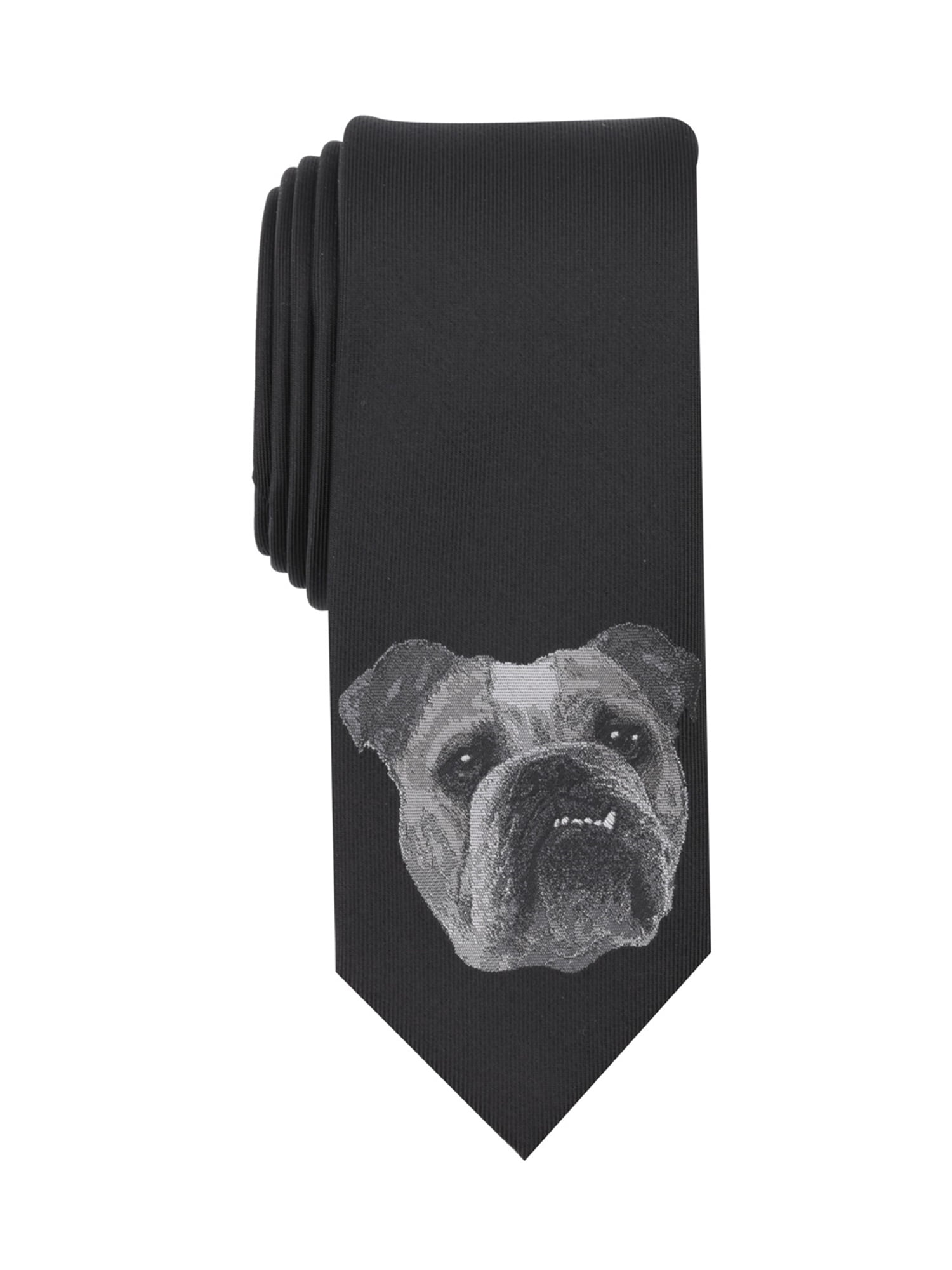 Mens Dog Breed Neck Tie English Bulldog Tie Men Accessories