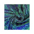 thumbnail image 5 of Blue Mermaid Skirt With Iridescent Sequin Bodice And Flowing Satin Tail, 5 of 8