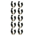 thumbnail image 1 of 10x Narrow Base Tool Spring Terry Clips Pipe Clamp Heavy Duty Tool Storage Strap 20mm, 1 of 10