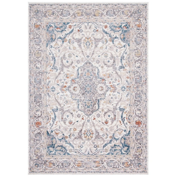 SAFAVIEH Olympia Collection OPA206F Grey / Ivory Rug