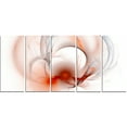thumbnail image 2 of Nébuleuse Galactique Fractale Rouge - Toile d'Art Mural Abstrait, 2 of 3