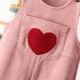 thumbnail image 7 of Generic Baby Kids Corduroy Overalls Spring Fall Winter Bib Pants Warm Suspender Jumpsuit for Boys Girls 2-8Years, 7 of 7
