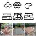 DIY Path Maker Mold,Driveway Pathmate Stone Mold Paving Concrete