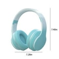 thumbnail image 4 of Tarmeek Head-Mounted Bluetooth Headphones Wireless, 50H Playtime Foldable Over Ear Headphones, Deep Bass Stereo Headset with Soft Memory-Protein Earmuffs for iPhone/Android Cell Phone/PC, 4 of 7