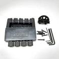thumbnail image 3 of 1 Set 4 String Headless Bass Guitar Bridge System Electric Bass Part for Headless Electric Bass Rep, 3 of 4