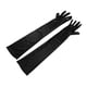 thumbnail image 5 of Guantes largos, manoplas, elegantes, protección solar, antideslizantes, hasta el codo. Negro, 5 of 9