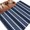 Blue, variant on Khaki Striped Bathroom Rug Washable 2x3 Entryway Rug Non Slip Geometric Modern Vertical Lines Abstract Front Door Mat Low Pile Indoor Doormat Throw Floor Carpet for Kitchen Bedroom Entrance