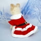 thumbnail image 5 of Disfraz de Papá Noel para Gatos y Perros Pequeños: Vestido Navideño Rojo con Gorro, Ideal para Gatitos y Cachorros, Poliéster Suave, 57 X 39 Cm., 5 of 6
