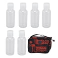 thumbnail image 1 of Ccdes Kit d'Épices de Camping Contenants de Condiment de Camping, 6pcs Camping Contenants d'Épices Mini Kit de Pot d'Épices Transparent Portable avec Sac de Rangement pour le Camping de Cuisine, 1 of 8