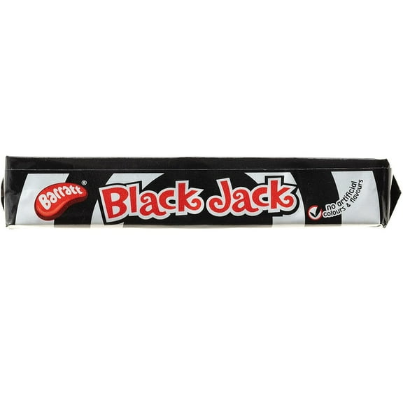 Barratt Black Jack Chews Stick 36g (Pack of 12)