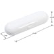 thumbnail image 3 of Estuche de viaje para cepillos de dientes eléctricos Oral B y Philips Sonicare, blanco, 3 of 5