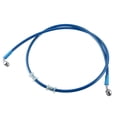 thumbnail image 1 of AN3 M10 Coche Hidráulico Freno Línea Aceite Manguera Tubería Accesorio 28° 90° Azul 120cm, 1 of 1