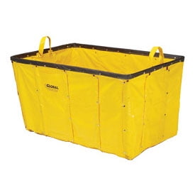 Liner for Best Value 8 Bushel Yellow Vinyl Basket Bulk Truck, Lot of