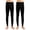 Black, variant on 2 PC Long Johns for Men thermal Pants with Fly Long thermal Underwear Winter Cold Weather Fleece thermal Bottoms Soft Leggings Tight Dark Gray
