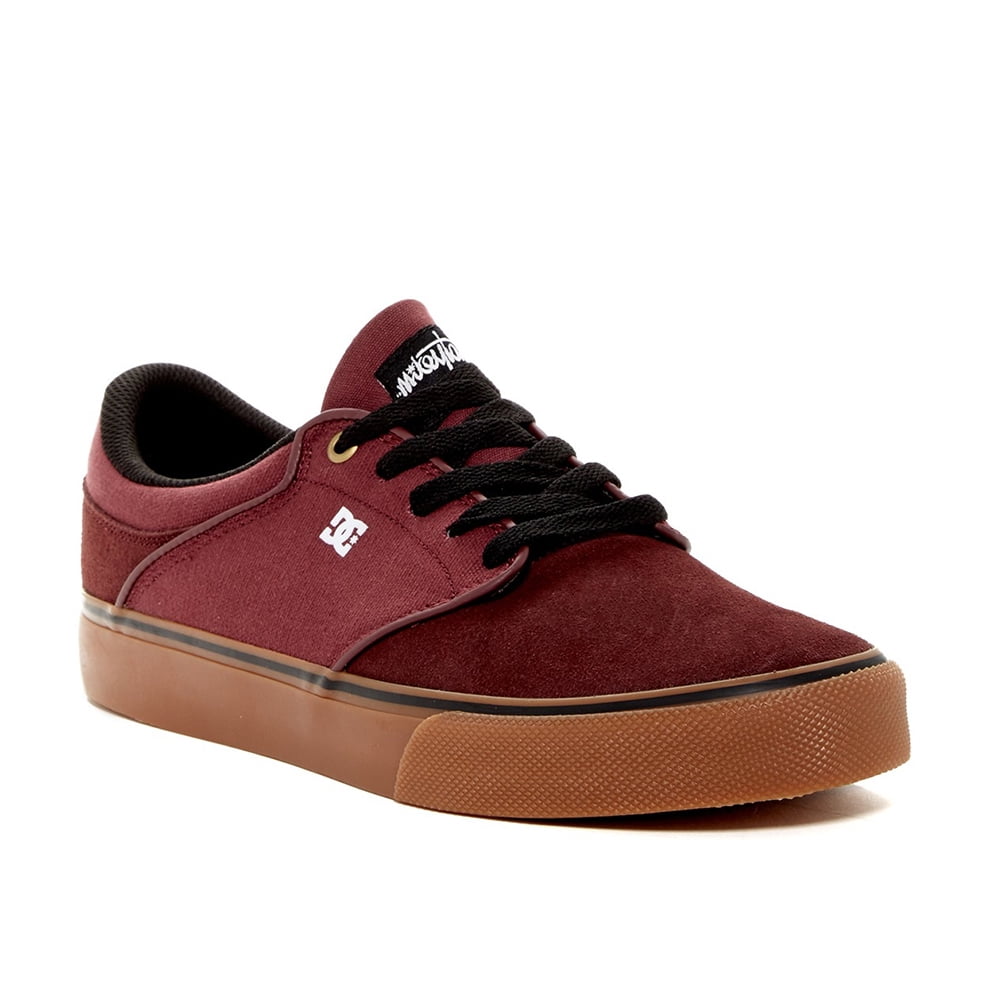 DC Comics DC Men's Mikey Taylor Vulc Sneakers Red Leather 11 D