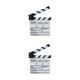 thumbnail image 3 of Sidaley Director Film Clapboard Escena de acción Clapper Board Película de Clap Slate Theatre Party Decoration Movie Clapper Board Type1 NO1, 3 of 6