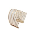 thumbnail image 5 of Women Gold Metal Cuff Bracelet Jewelry Fashion Stripes Fan, 5 of 6