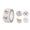 A002- Style B, variant on Thank You Stickers Round Floral 1 Roll 500 Pieces Adhesive Sealing Stickers for Small Business Packaging Gift Envelopes Wedding Party Favors Bouquet Decorations