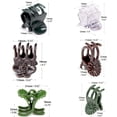 thumbnail image 2 of MUCIAKIE Green Plant Clips Orchid Flowers Support Clamp Long Lasting 60 Piece, 2 of 6
