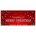 thumbnail image 5 of Christmas Garage Door Cover Banner 83 x 204Inch Christmas Garage Door Decorations Santa Claus Snowman Elk Holiday Decorations for Xmas Winter Party Yard, Porch, Patio Thanksgiving Decoration, 5 of 6