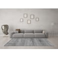 thumbnail image 3 of Ahgly Company Indoor Rectangle Abstract Gray Modern Area Rugs, 2' x 5', 3 of 4