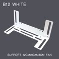 thumbnail image 1 of Boîtier d'Ordinateur Mémoire 120mm 140mm Support de Ventilateur de Refroidissement Module RAM Support de Refroidisseur B12 Blanc pour Ventilateur 120mm, 1 of 6