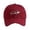 Wine, variant on Dad Hats for Men Unisex Heart Baseball Cap Adjustable Sun Hat For Outdoor And Daily Casual Wear