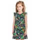 thumbnail image 1 of Fotbe Dinosaur Plays Soccer Vestido de Dormir para Niñas de 3 a 10 Años, Mangas Cortas, Estilo Princesa, Pijama Camisón con Mangas Voladas-Large, 1 of 6