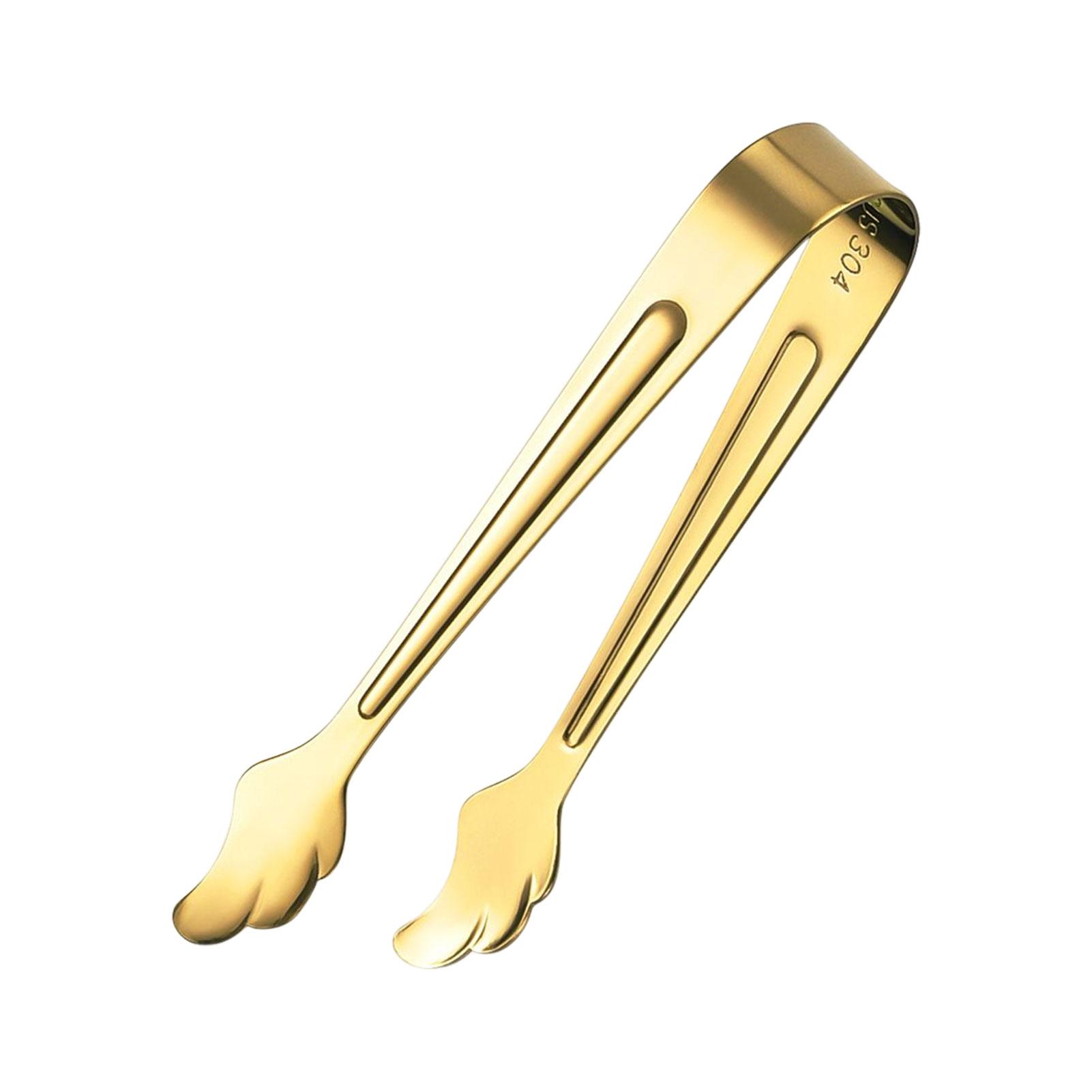 Ice Tong Stainless Steel Cocktail Tongs Wing Shape Mini Serving