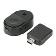 thumbnail image 3 of Timbre con video WiFi, cámara inteligente para casa, monitoreo remoto por video, 128 GB, inalámbrico, con receptor Ding Dong, color negro, 3 of 14