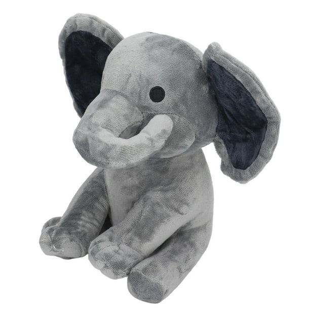 Juguete De Peluche De Elefante, Juguete De Peluche Suave Y Esponjoso Con Patrón De Bordado Eléctrico, Cómodo Para Niños, Decoración Del Hogar