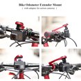 thumbnail image 2 of Qiilu Bike Handlebar Computer Mount,Bicycle Odometer Comupter Aluminium Alloy Extension Mount with Adapters Bike Accessory , Bike Computer Mount Holder, 2 of 4