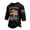 T7-Black, variant on Men's 250th Anniversary Usa Shirt Crewneck Three-quarter Sleeve Shirt American Flag Design Graphic Tshirts Patriotic Vintage Big and Tall Classic Tees,Brown 3XL