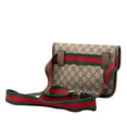 thumbnail image 2 of Pre-Owned Gucci GG Supreme Sherry Line Neo-Vintage Body Bag/Shoulder Bag 493930 Beige/Brown..., 2 of 7