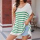 thumbnail image 1 of Suéter de cuello en V para mujer, manga larga, cuello redondo navideño, blusa holgada de tendencia, suéter de punto, suéter para mujer, 1 of 2