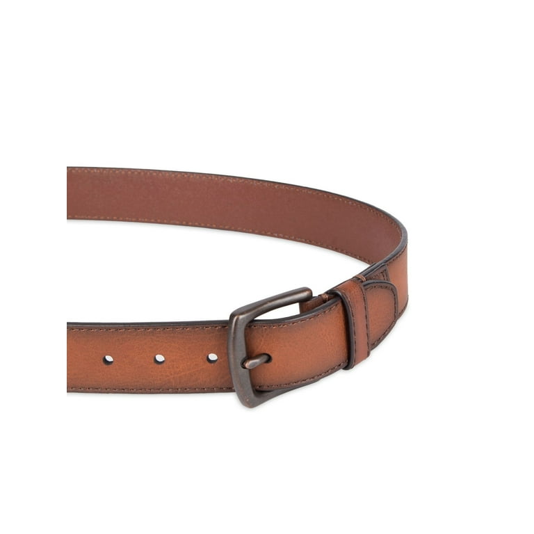 Men's L.L.Bean Essential Leather Belt Brown 36