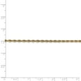 thumbnail image 5 of 14K Yellow Gold necklace Rope chain Diamond-cut 18 in 2.75 mm, 5 of 5