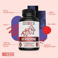 thumbnail image 3 of Zhou Nutrition Berberine with Oregon Grape for Healthy Fat Metabolism & Ketosis Support, 60Count, 3 of 4