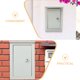 thumbnail image 3 of HONMEET Caja Eléctrica Exterior Gris Para Distribución Con Resistente A Y Montaje En Pared, 3 of 8