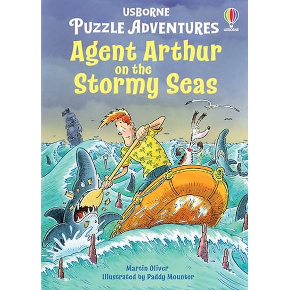 Pre-Owned Agent Arthur on the Stormy Seas: A Classic Puzzle Adventure Mission for Kids (Ages 7-11) - Battle of Wits with Pirates, 9781835405451, 1835405452, Paperback,