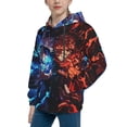 thumbnail image 5 of Ju-jutsu Gojo Kai-sen Kids' Hoodie 3d Print Sweatshirt Soft Pullover Hooded With Big Pockets For Boys Or Girls Small, 5 of 8