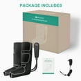thumbnail image 3 of Medcursor Air Compression Leg Massager, Calf and Foot Massage for Circulation,Great Gift,Black, 3 of 8