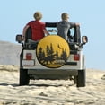 thumbnail image 6 of Camper Spare Tire Cover 15 Inch Dinosaur Trailer Wheel Tire Cover Waterproof Sun Protection Camper Gifts for Camper Trailer Truck SUV Universal, 6 of 8