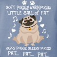 thumbnail image 3 of CafePress - Soft Puggy Warm Puggy T Shirt T Shirt - Womens Comfort Colors® Shirt, 3 of 4