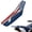 American Flag, variant on XYZCANDO Leopard Print Dirt Bike Seat Cover Waterproof Motorcycle Seat Cover for E Dirt Pit Bike Ebike Motocross Motorcycle Enduro CR CRF XR 50 85 125 150 230 250 450