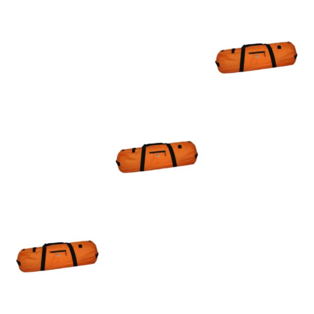 Soidarity Bolsa de almacenamiento para tienda de campaña Duffel Estuche impermeable Picnic Pesca al aire libre Naranja 90cmx30cm L Type1 NO1