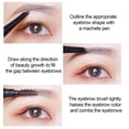 thumbnail image 4 of Eyebrow Pencil Double-Headed Automatic Eyebrow Pencil, Non-Sharp Rotating Eyebrow Pencil With Eyebrow Brush, Waterproofs And Not Easy To Get Dirty, Eyebrow Pencil for Women, 4 of 9