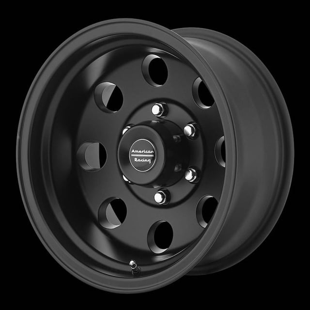 American Racing AR172 15X7 5X5.5 S-BLK -6MM - AR1725785B