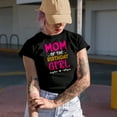 thumbnail image 2 of Mom of the Birthday Girl - Mother of the Bday Celebrant Daughter Themed, Royal Blue T-Shirt, XL, 2 of 5